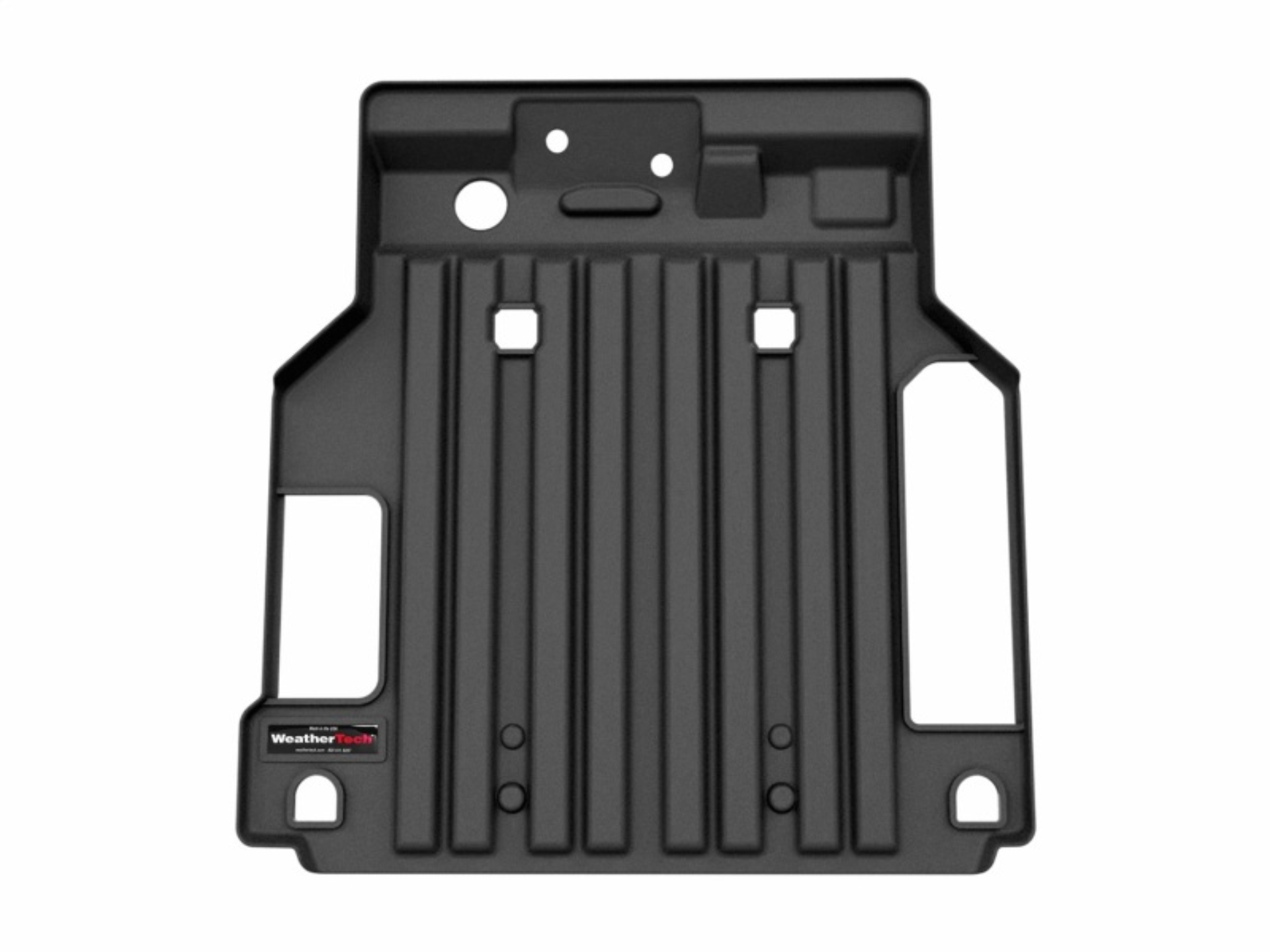 Picture of WeatherTech 2024 Chevrolet Silverado EV Behind 2nd Row Cargo Liners - Black