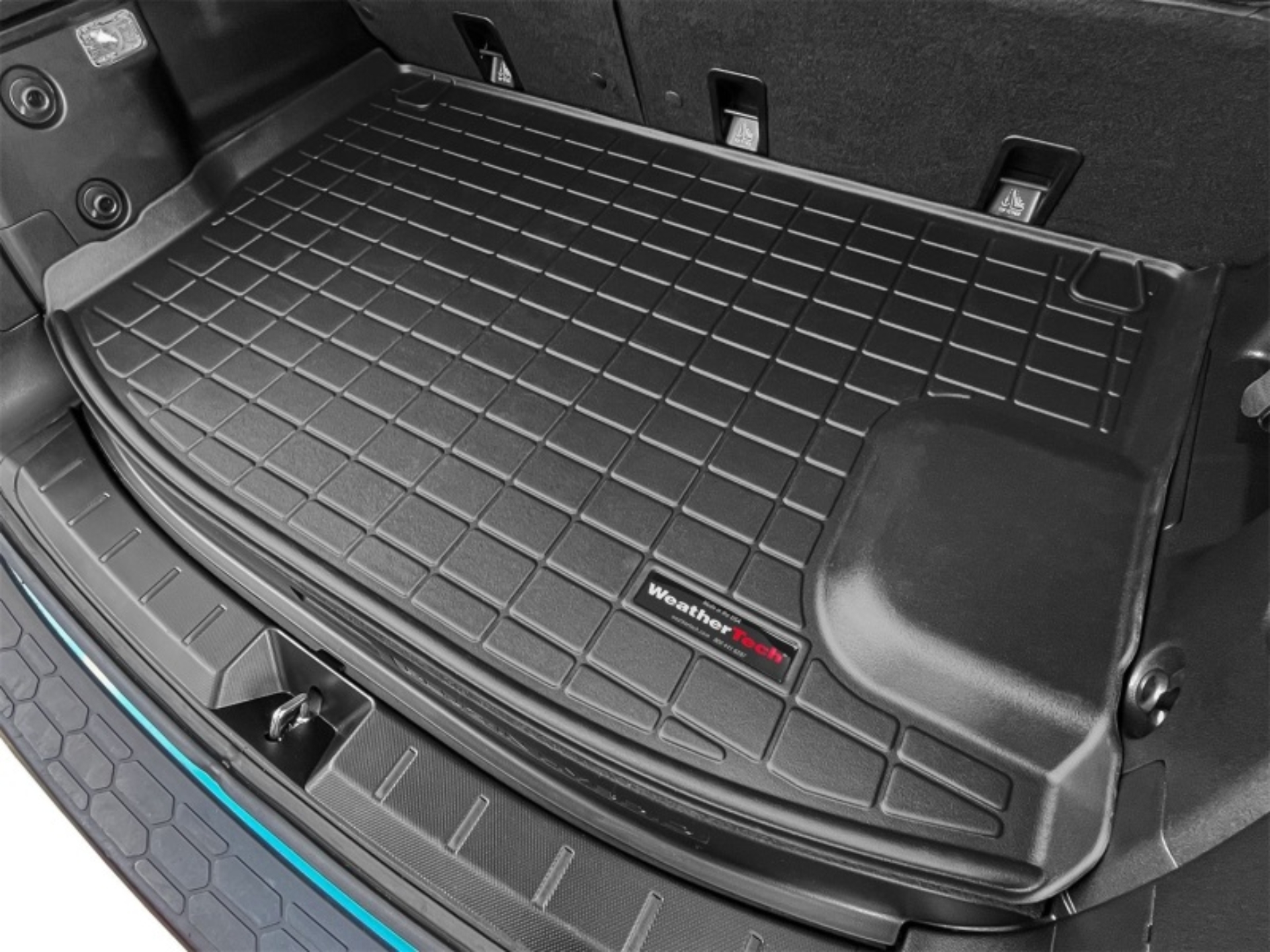 Picture of WeatherTech 19-23 Subaru Crosstrek Trunk Cargo Liners - Black
