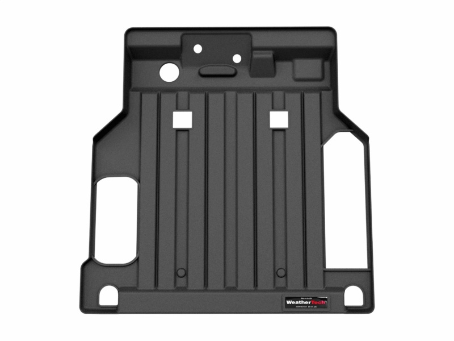 Picture of WeatherTech 25-26 Chevrolet Silverado EV Trunk Cargo Liners - Black