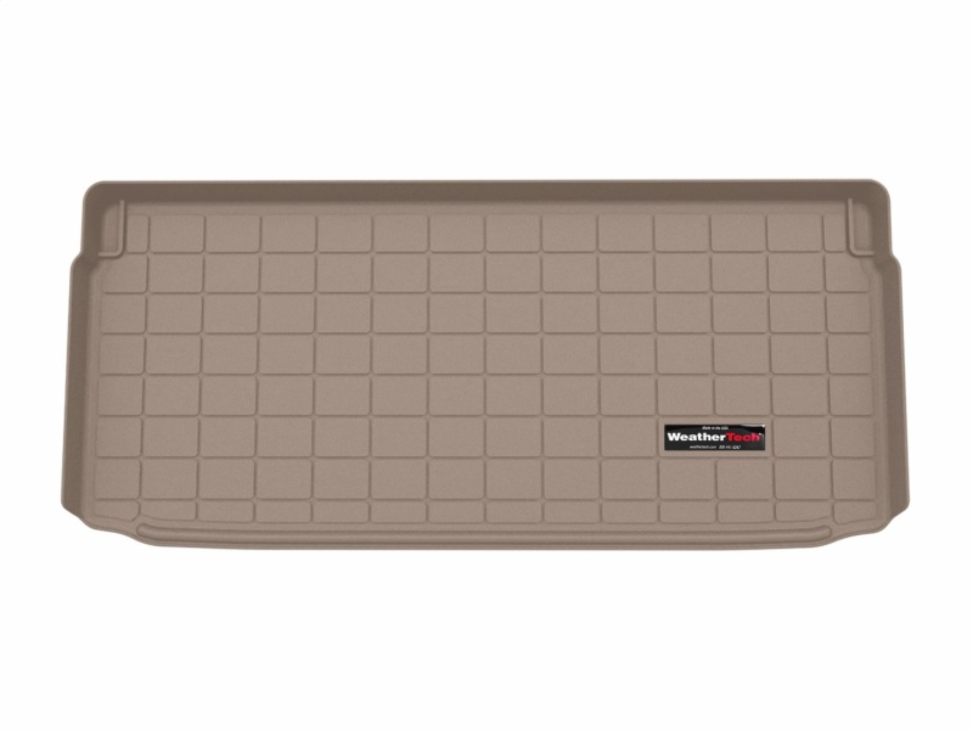 Picture of WeatherTech 25-25 MINI Hardtop door Behind 3rd Row Cargo Liners - Tan