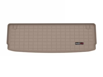 Picture of WeatherTech 25-26 Infiniti QX80 Behind 2nd Row Cargo Liners - Tan