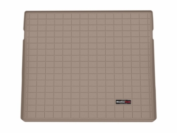 Picture of WeatherTech 24-26 Porsche Macan Electric Trunk Cargo Liners - Tan