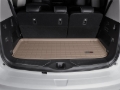 Picture of WeatherTech 25-26 Infiniti QX80 Behind 2nd Row Cargo Liners - Tan