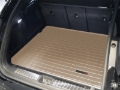Picture of WeatherTech 24-26 Porsche Macan Electric Trunk Cargo Liners - Tan