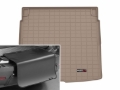 Picture of WeatherTech 25-25 Audi Q5 Trunk Cargo Liner w/Bumper Protector - Tan