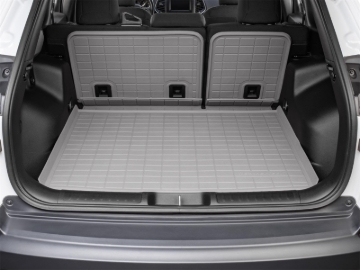 Picture of WeatherTech 17-22 Honda CR-V Behind Seating w/Bumper Protector SeatBack Cargo Liner - Grey