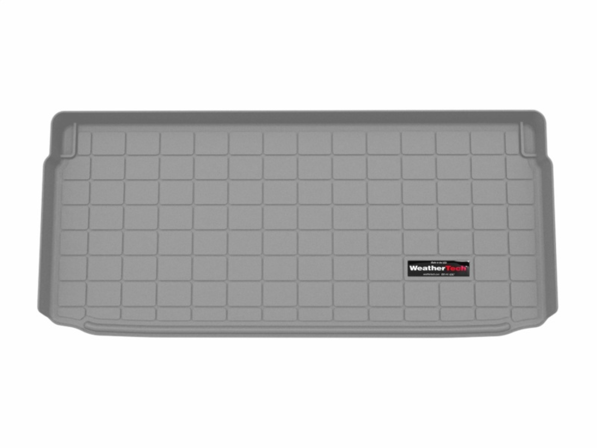 Picture of WeatherTech 25-25 MINI Hardtop door Behind 3rd Row Cargo Liners - Grey