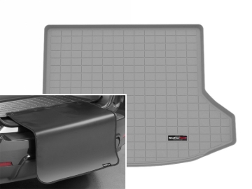 Picture of WeatherTech 25-26 Chevrolet Equinox Trunk Cargo Liner w/Bumper Protector - Grey