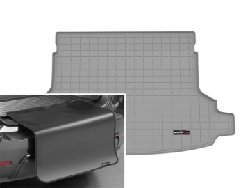 Picture of WeatherTech 25-25 Subaru Forester Behind Seating w/Bumper Protector Cargo Liner - Grey