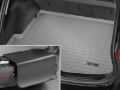 Picture of WeatherTech 25-26 Porsche Panamera E-Hybrid Trunk Cargo Liner w/Bumper Protector - Grey