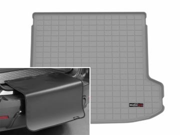 Picture of WeatherTech 2026 Kia Sportage Trunk Cargo Liner w/Bumper Protector - Grey