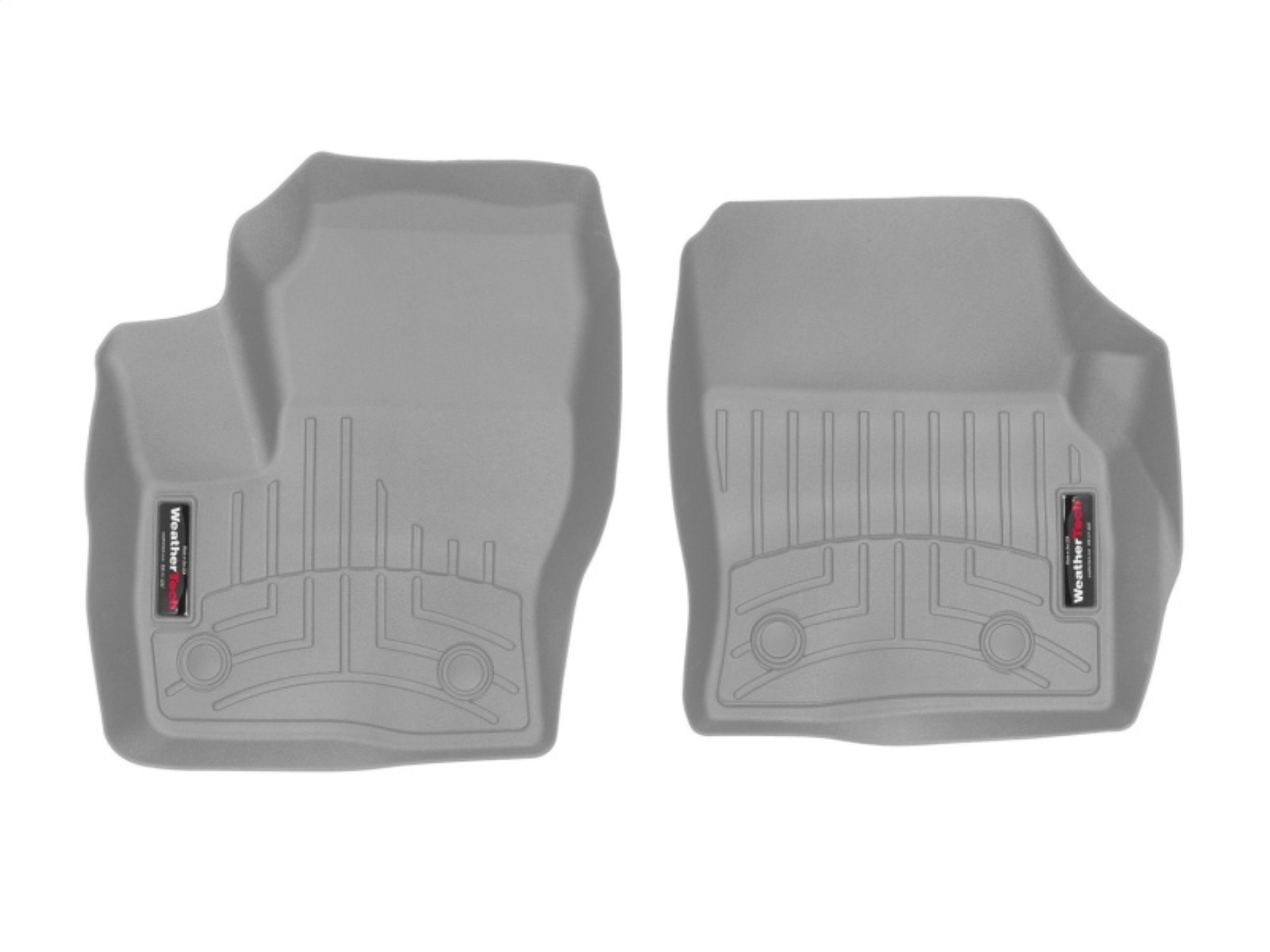 Picture of WeatherTech 2017+ Lincoln MKC Front FloorLiner - Grey