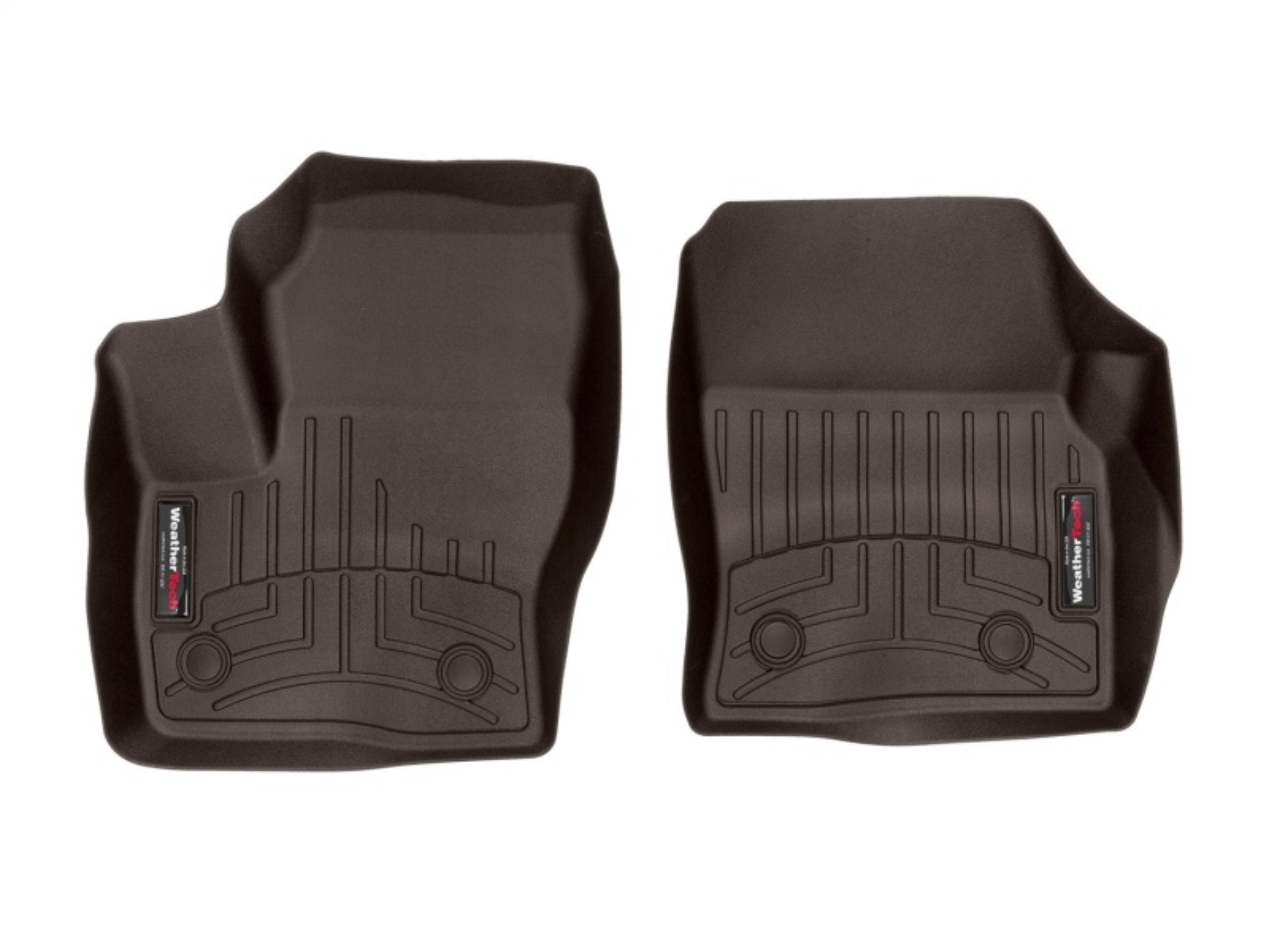 Picture of WeatherTech 2017+ Lincoln MKC Front FloorLiner - Cocoa