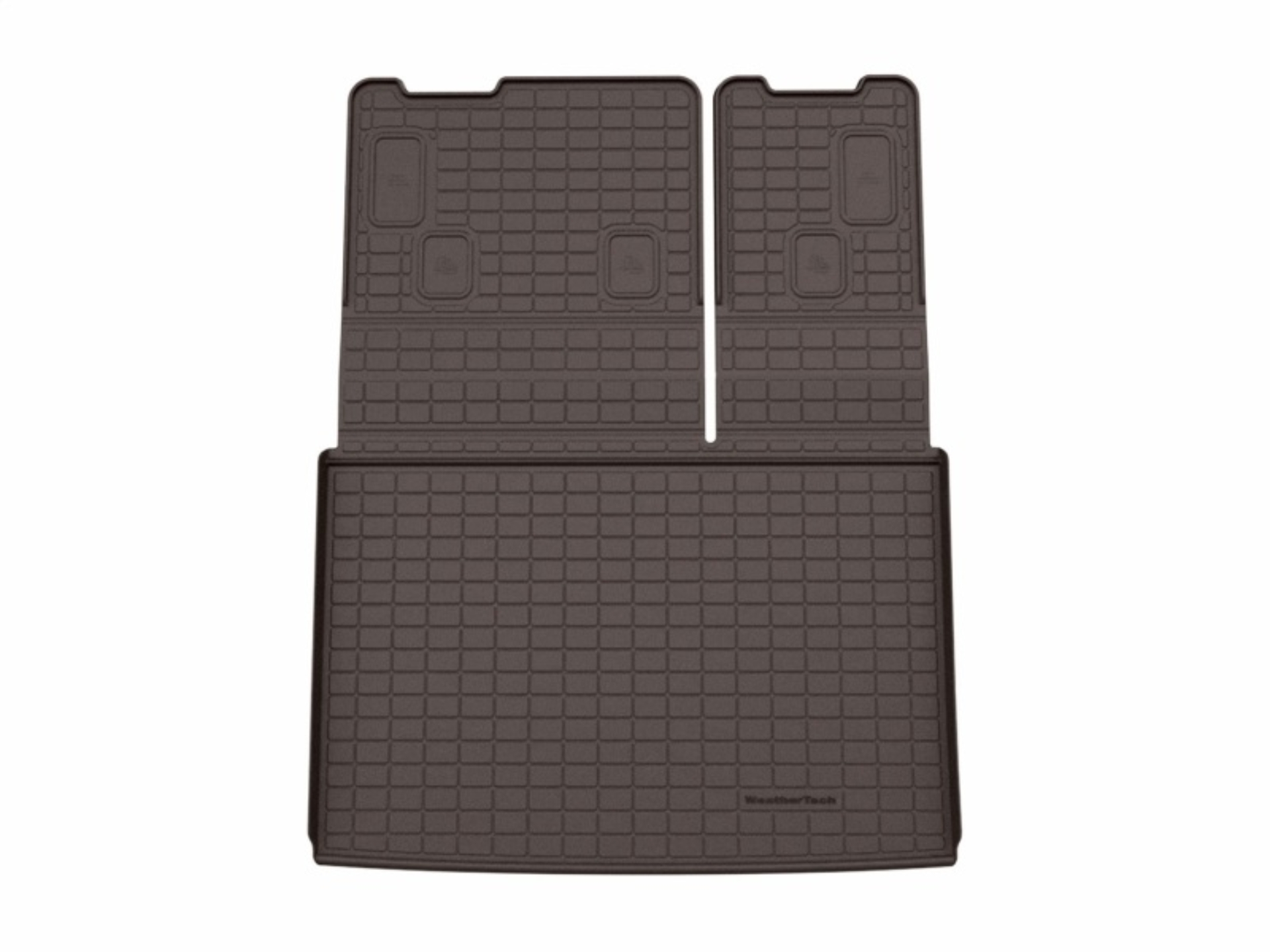 Picture of WeatherTech 15-20 Cadillac Escalade Behind 3rd Row Seating SeatBack Cargo Liners HP - Cocoa