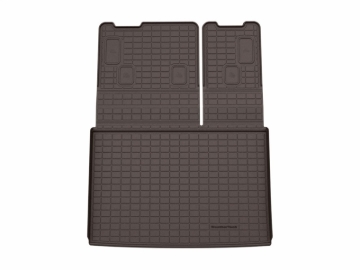 Picture of WeatherTech 15-20 Cadillac Escalade Behind 3rd Row Seating SeatBack Cargo Liners HP - Cocoa