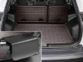 Picture of WeatherTech 21-26 Cadillac Escalade Behind Seating w/Bumper Protector SeatBack Cargo Liner - Cocoa