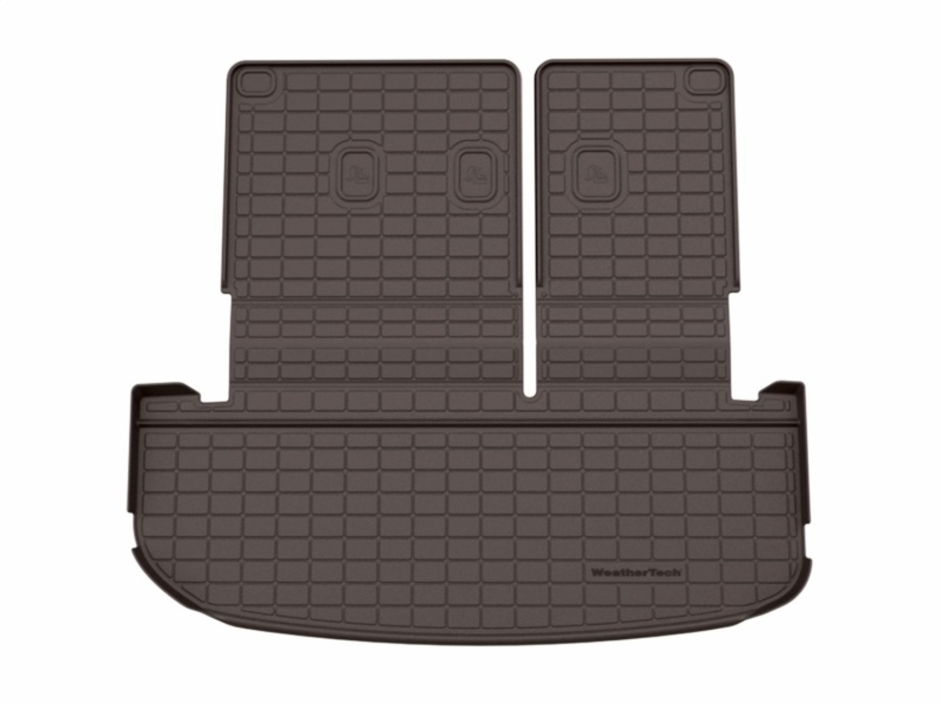 Picture of WeatherTech 20-25 Hyundai Palisade Behind 2nd Row Seating SeatBack Cargo Liners HP - Cocoa