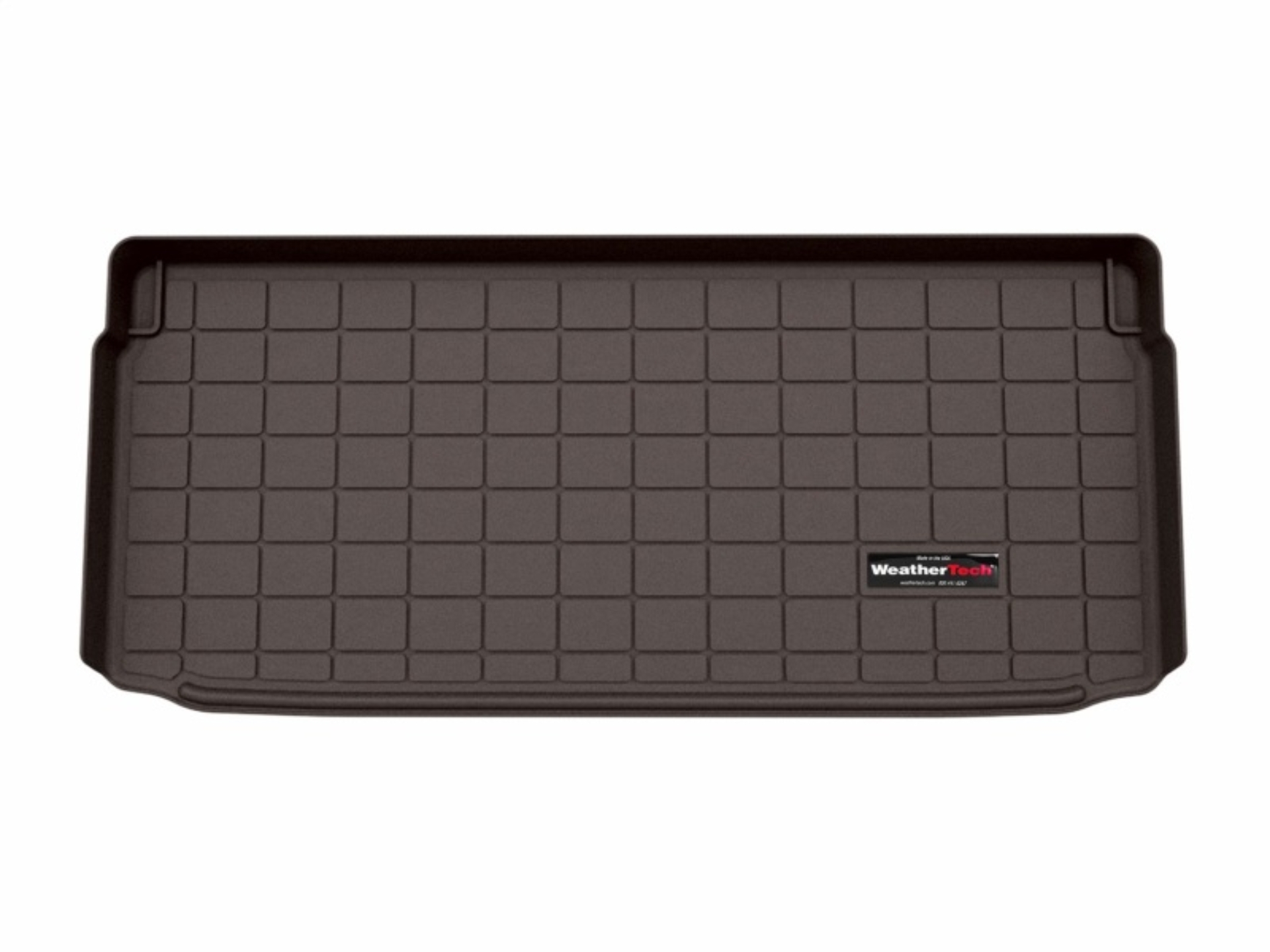 Picture of WeatherTech 25-25 MINI Hardtop door Behind 3rd Row Cargo Liners - Cocoa