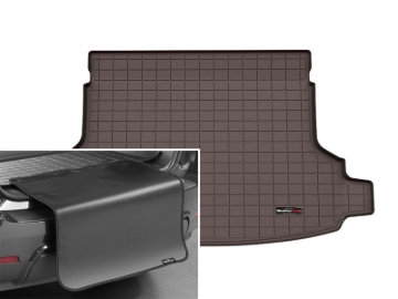 Picture of WeatherTech 25-25 Subaru Forester Behind Seating w/Bumper Protector Cargo Liner - Cocoa