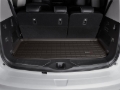 Picture of WeatherTech 25-26 Infiniti QX80 Behind 2nd Row Cargo Liners - Cocoa
