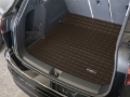Picture of WeatherTech 25-25 Audi Q6 e-tron Behind 2nd Row Cargo Liners - Cocoa