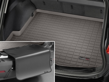 Picture of WeatherTech 25-26 Ford Expedition Trunk Cargo Liner w/Bumper Protector - Cocoa