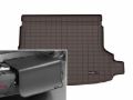 Picture of WeatherTech 25-26 Subaru Forester Hybrid Trunk Cargo Liner w/Bumper Protector - Cocoa