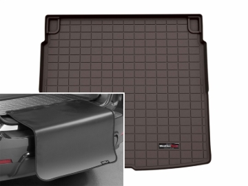 Picture of WeatherTech 25-25 Audi Q5 Trunk Cargo Liner w/Bumper Protector - Cocoa
