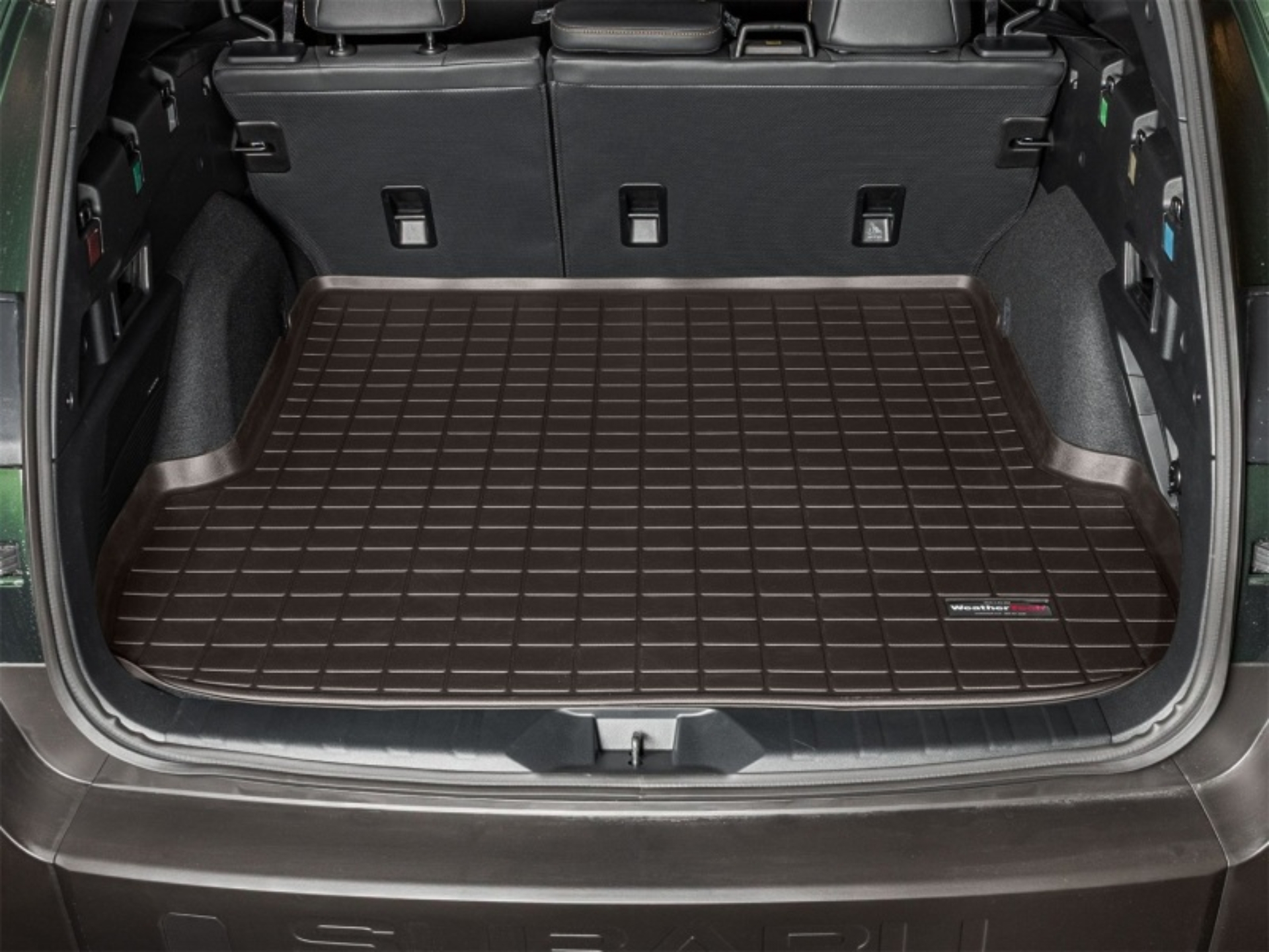 Picture of WeatherTech 2026 Subaru Outback Trunk Cargo Liners - Cocoa