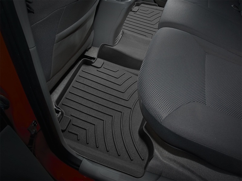 Picture of WeatherTech WT 3D FloorMat-Rear-Blk Floor Mats - 440213IM