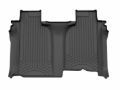 Picture of WeatherTech 19-26 Chevrolet Silverado 1500 2nd row Rear FloorLiner HP for Vinyl Floors - Black