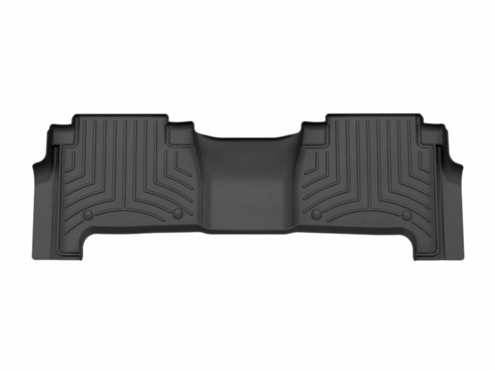 Picture of WeatherTech 19-24 Infiniti QX80 2nd Row Rear FloorLiner HP - Black