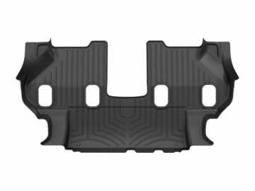 Picture of WeatherTech 19-24 Infiniti QX80 Rear FloorLiner HP - Black