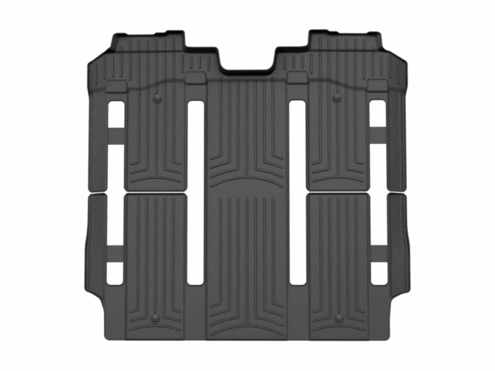 Picture of WeatherTech 21-26 Toyota Sienna 2nd Row Rear FloorLiner HP - Black