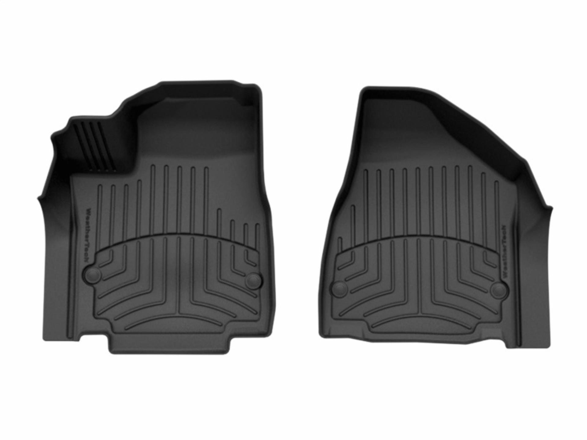Picture of WeatherTech 21-24 Chrysler Pacifica 1st Row Front FloorLiner HP - Black