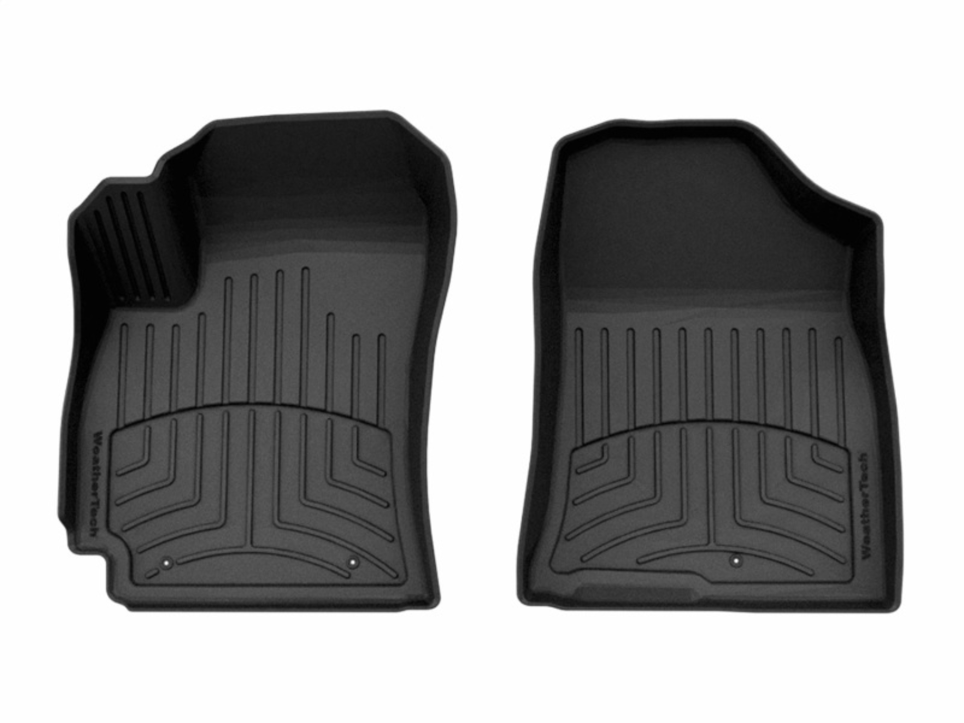 Picture of WeatherTech 24-26 Hyundai Kona 1st Row Front FloorLiner HP - Black