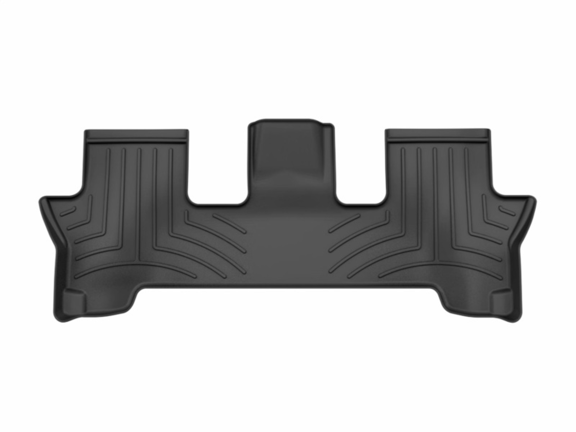 Picture of WeatherTech 24-26 Hyundai Santa Fe 2nd Row Rear FloorLiner HP - Black