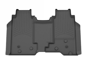 Picture of WeatherTech 25-26 Chevrolet Silverado EV 2nd Row Rear FloorLiner - Black