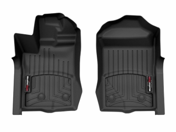 Picture of WeatherTech 24-25 Ford Ranger 1st Row Front FloorLiner for Vinyl Floors - Black