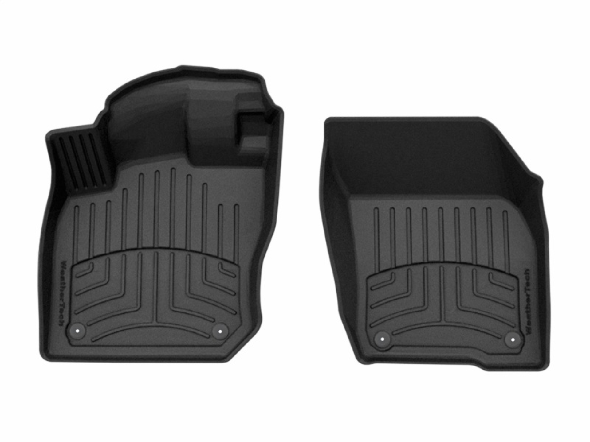 Picture of WeatherTech 25-26 Volkswagen Tiguan 1st Row Front FloorLiner HP - Black