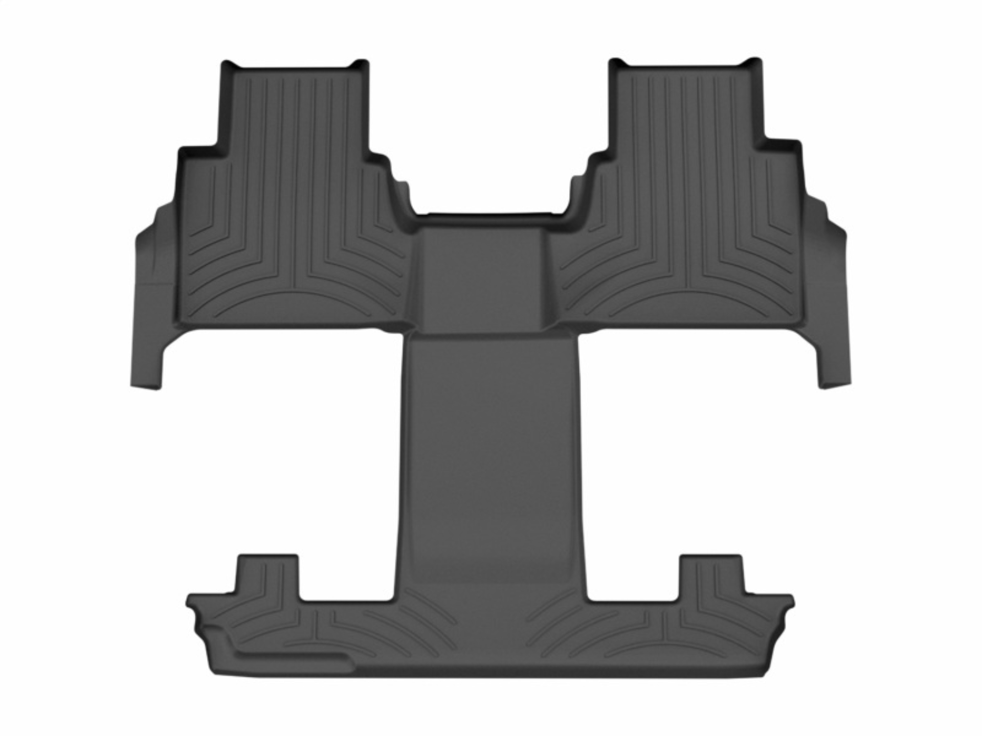 Picture of WeatherTech 25-26 Cadillac Escalade IQ 2nd & 3rd Row Rear FloorLiner - Black