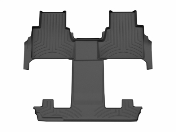 Picture of WeatherTech 25-26 Cadillac Escalade IQ 2nd & 3rd Row Rear FloorLiner - Black