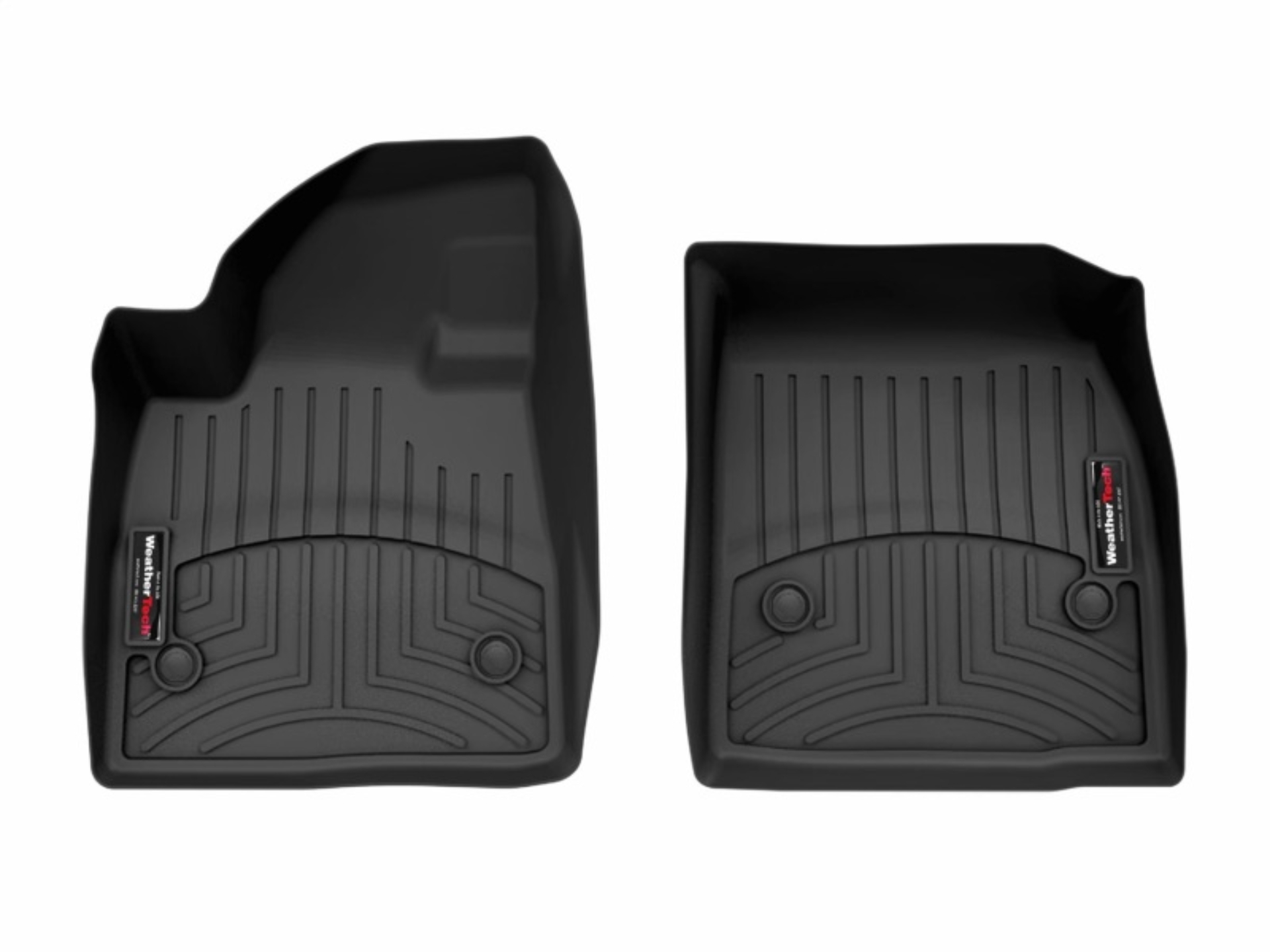 Picture of WeatherTech 25-26 Cadillac Optiq 1st Row Front FloorLiner - Black