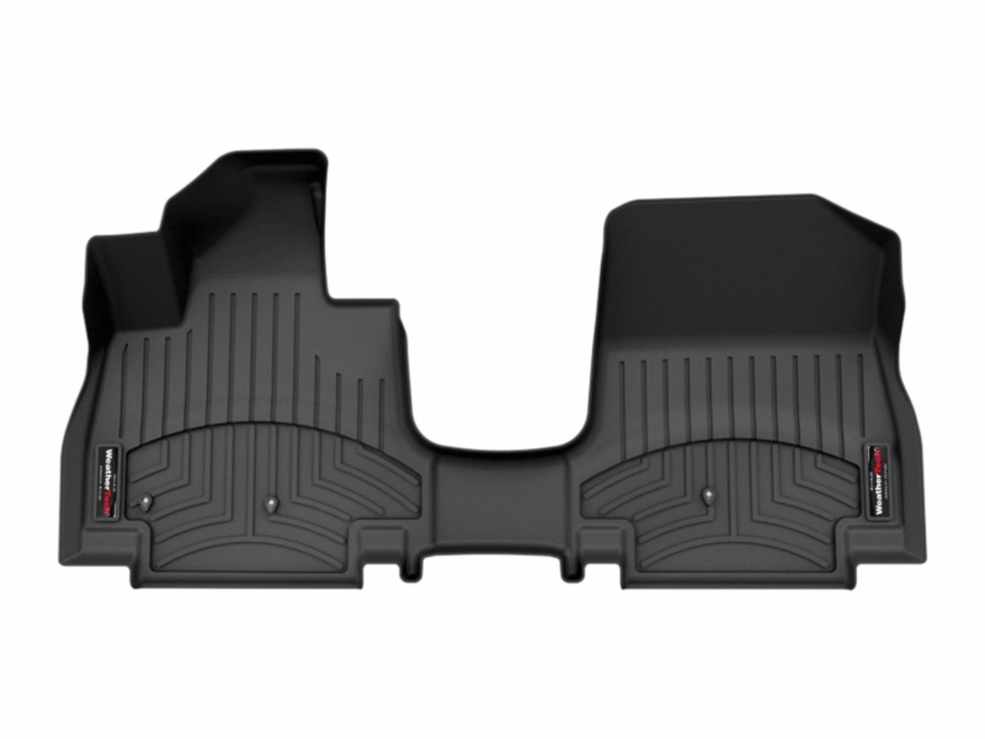 Picture of WeatherTech 2026 Hyundai Ioniq 9 1st Row Front FloorLiner-Over The Hump - Black