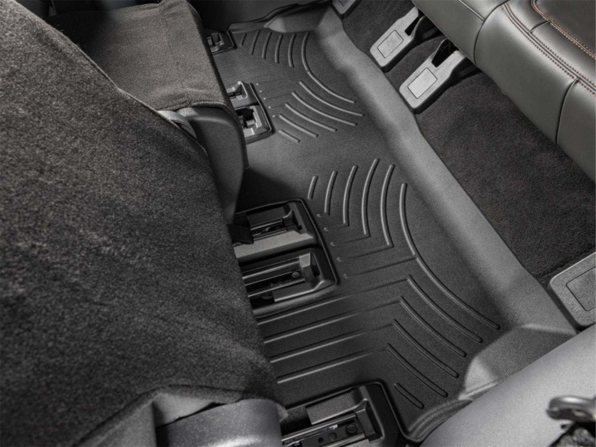Picture of WeatherTech 25-26 Ford Expedition 2nd Row Rear FloorLiner 2pc - Black
