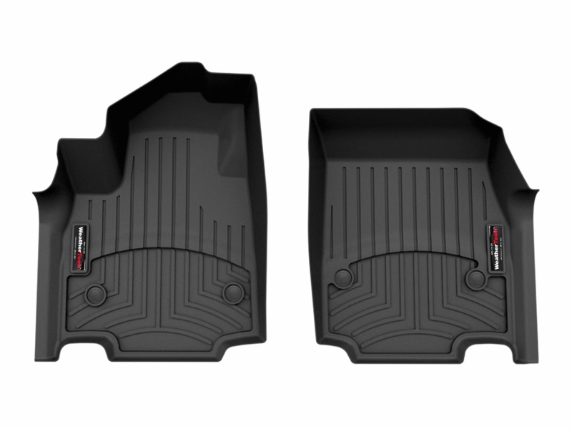 Picture of WeatherTech 2026 Cadillac Vistiq 1st Row Front FloorLiner - Black