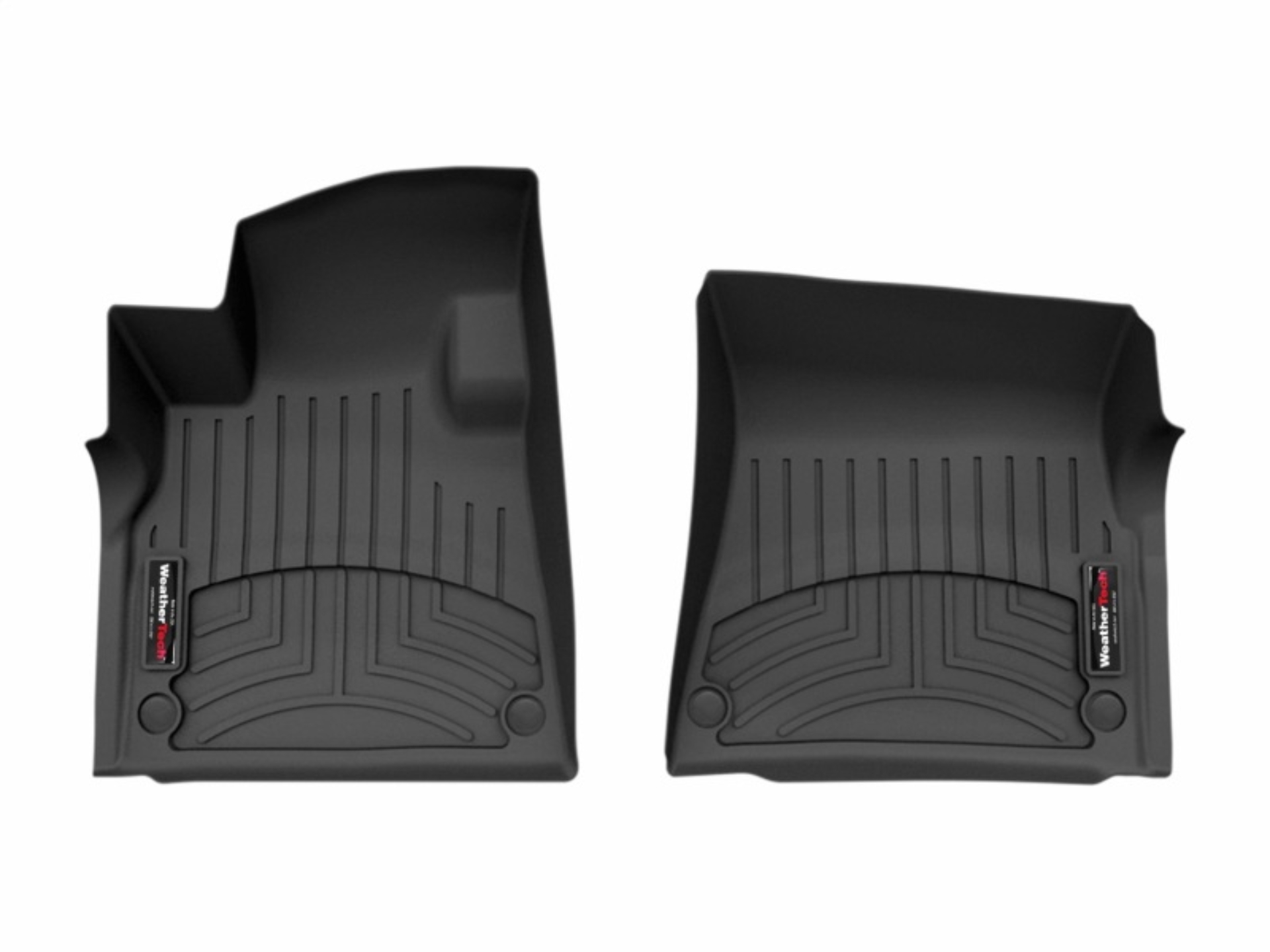 Picture of WeatherTech 25-25 Rivian R1S 1st Row Front FloorLiner - Black