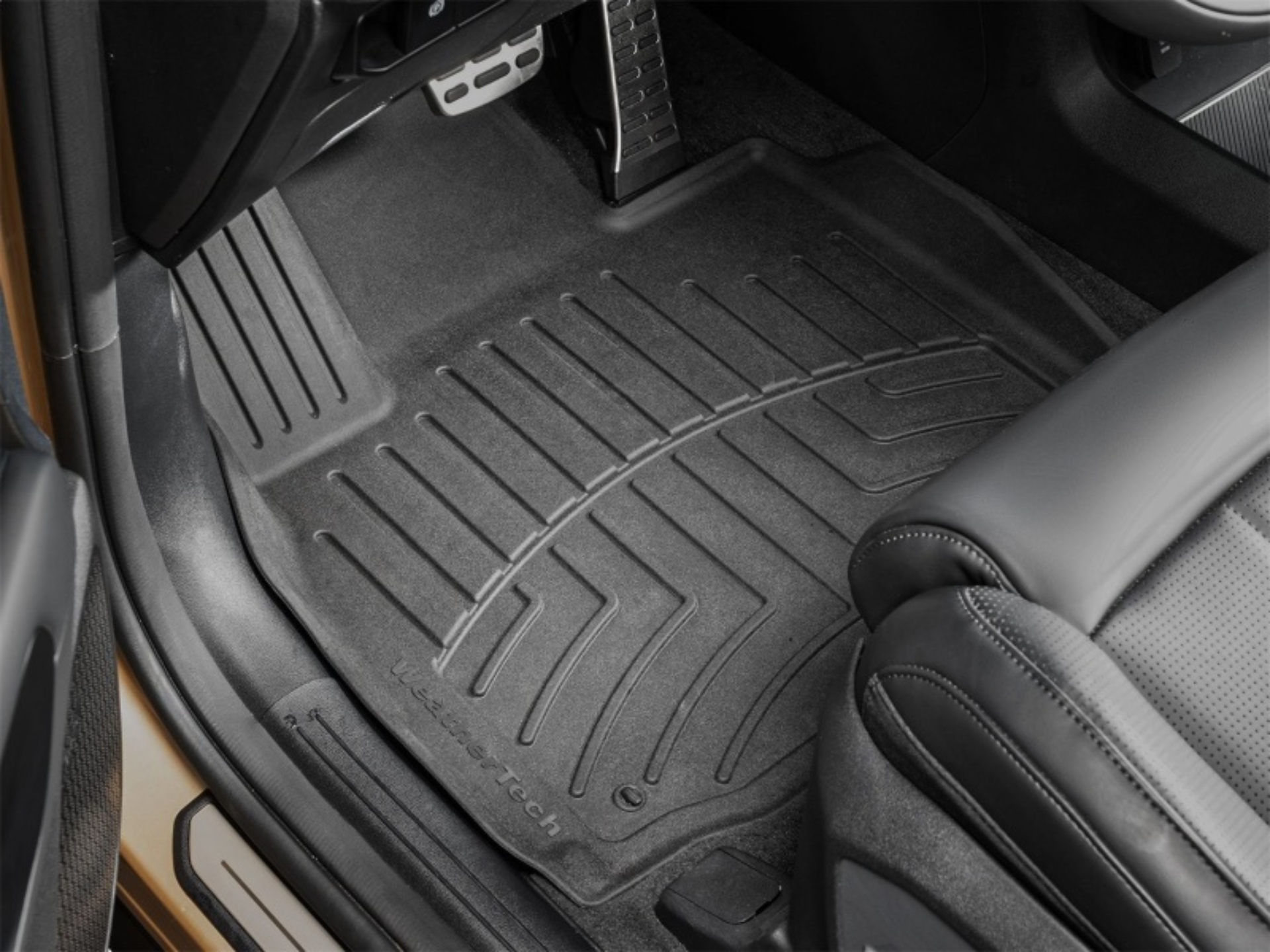 Picture of WeatherTech 2027 KIA Telluride 1st Row Front FloorLiner HP - Black