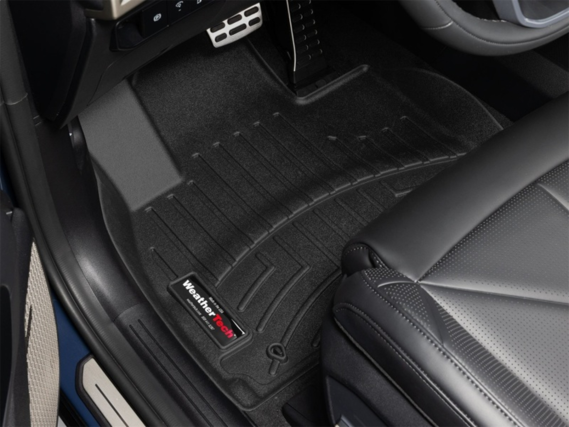 Picture of WeatherTech 2027 Kia Telluride Hybrid 1st Row Front FloorLiner - Black