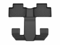 Picture of WeatherTech 2020 Volvo XC90 2nd row Rear FloorLiner HP - Black